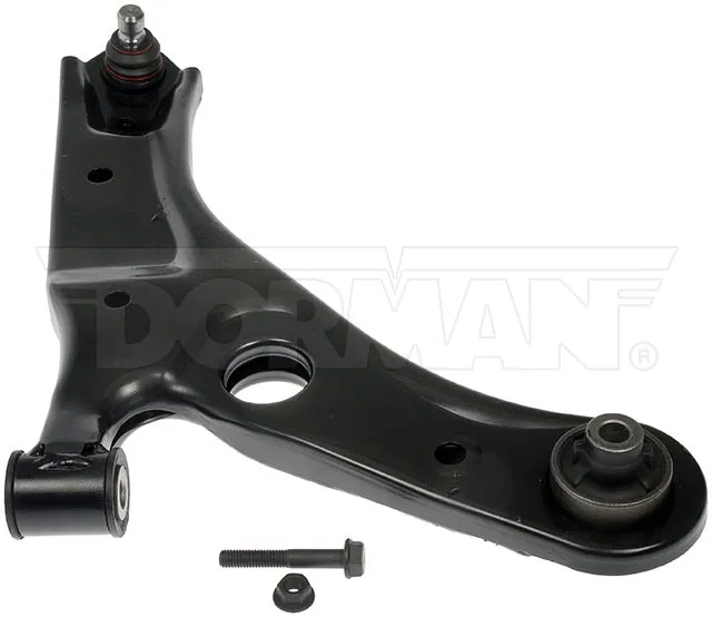 527-440 – DORMAN Control Arm, OE Replacement Non Adjustable Black Steel With Ball Joint/ Bolt/ Bushing/ Nut Single